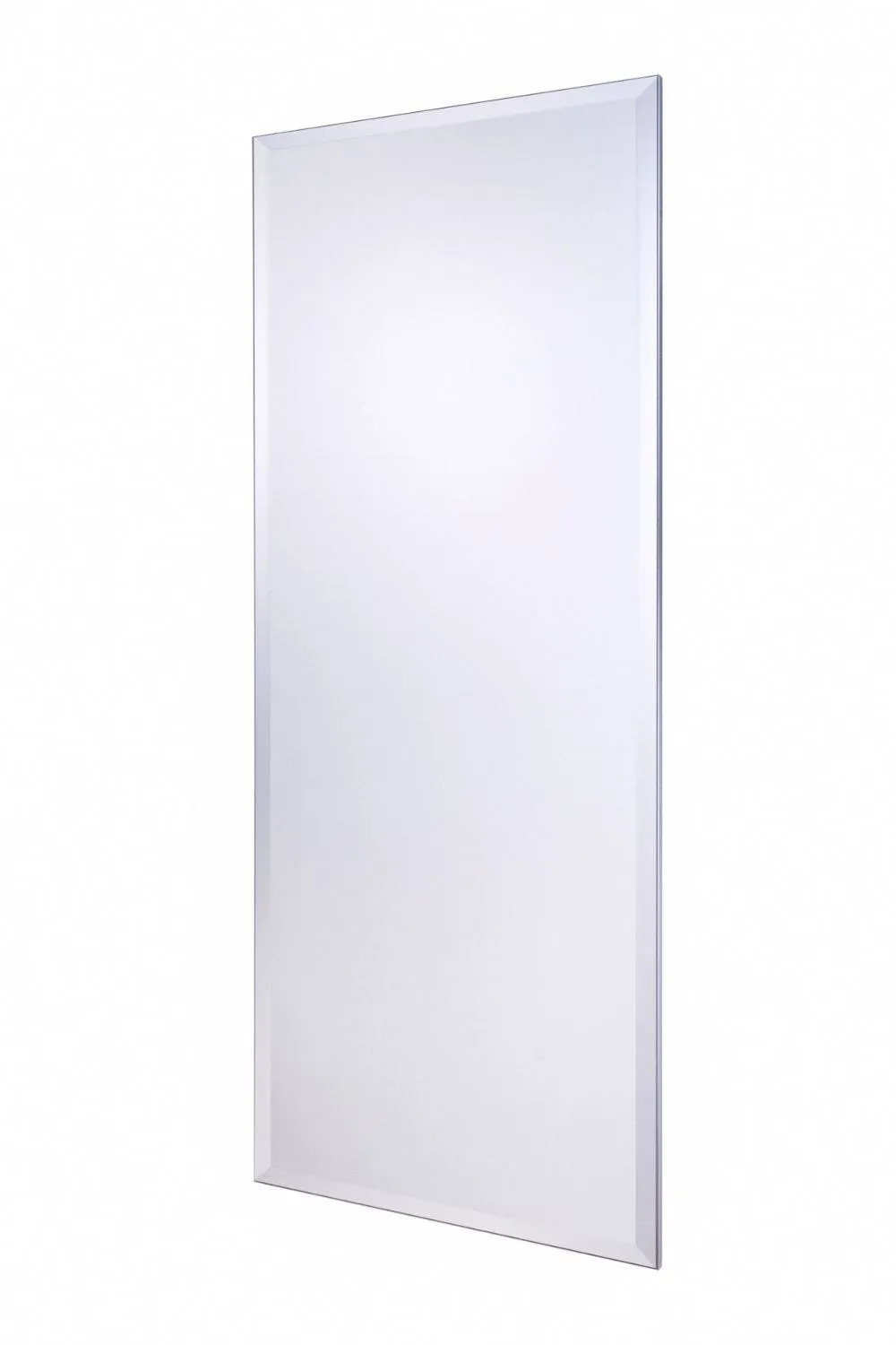 Yearn Mirrors Yearn Minimal Full length Bevelled Mirror 152x61cm in Metallic Silver 2