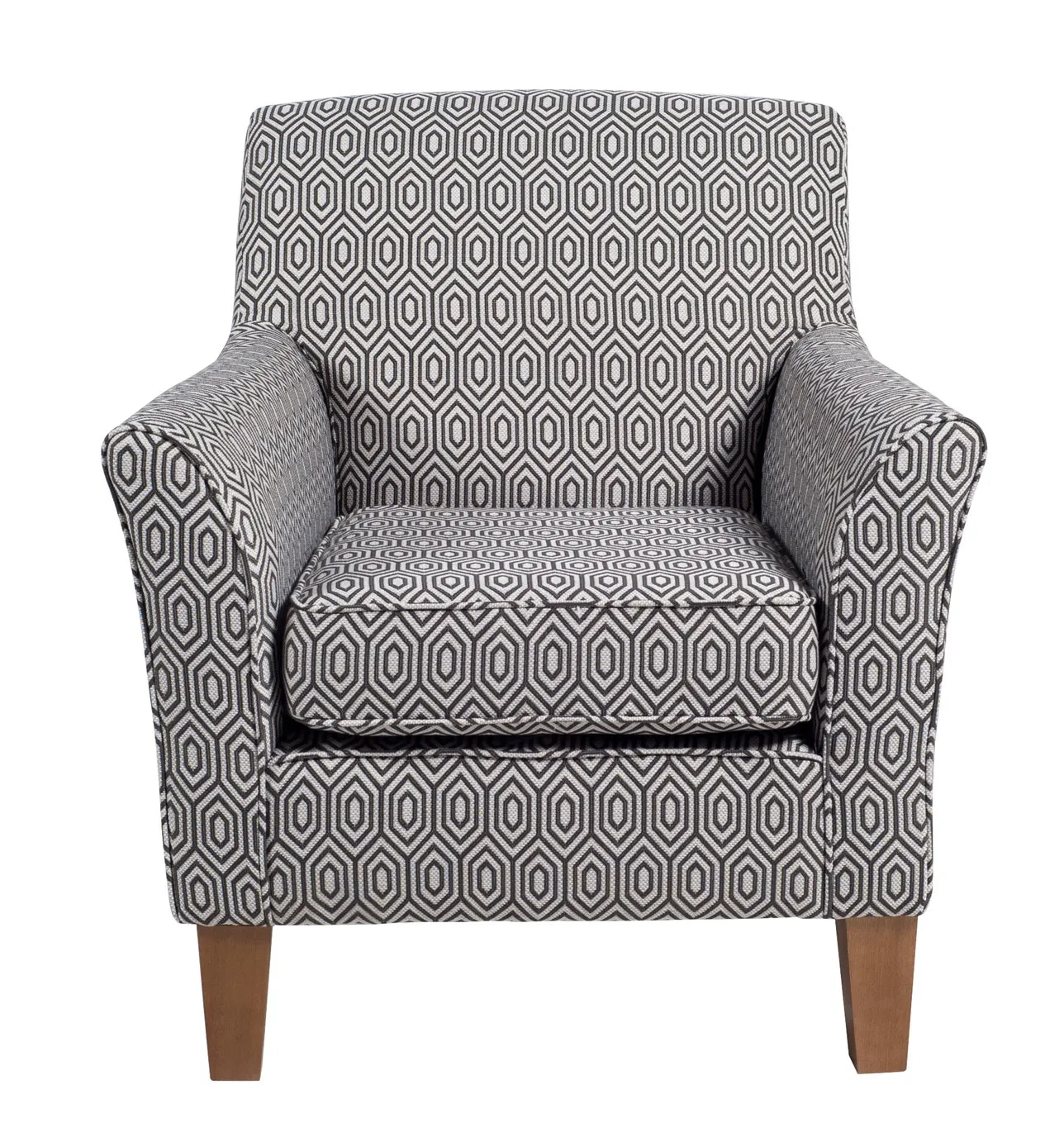 Argos Home Soren Fabric Accent Chair - Charcoal