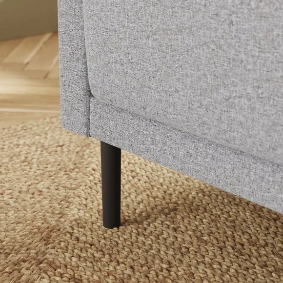 Mae Corner Dining Bench, Textured Weave 4