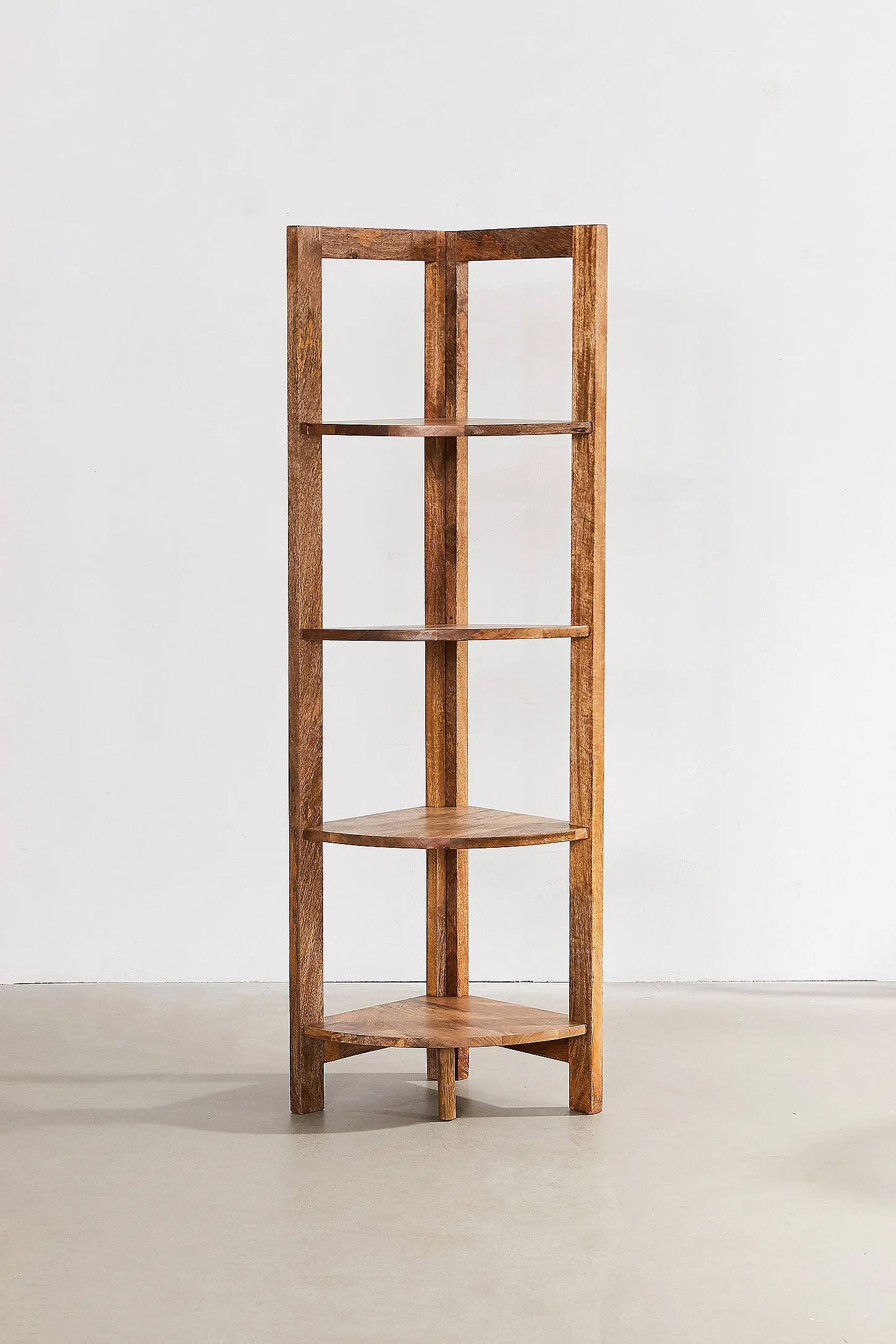Mara Corner Bookshelf - Brown 2