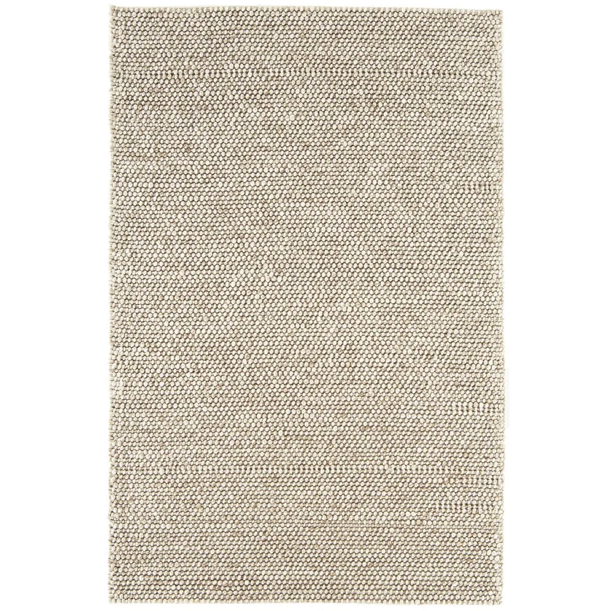 Flori Woven Oyster 120X170Cm Rug, Square Wool Blend | Barker & Stonehouse 2