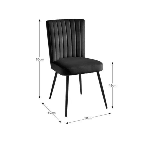 Taylor Dining Chair, Velvet 5