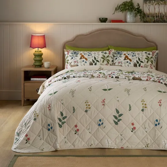Woodland Wonders Brushed Bedspread 2
