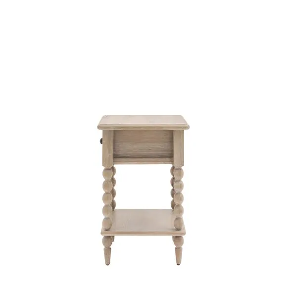 Cedar & Sage Boden 1 Drawer Bedside Table 6