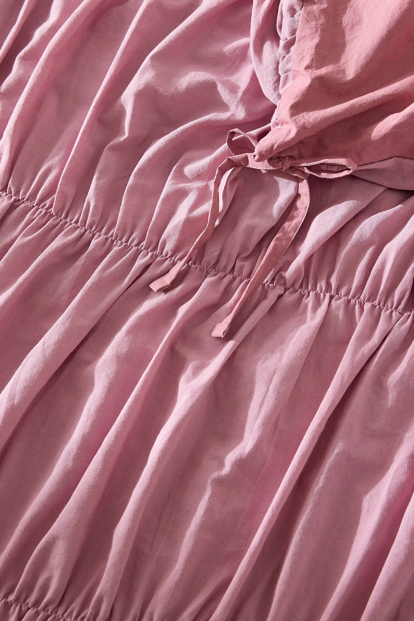 Cinched Duvet Set - Red Berry 5