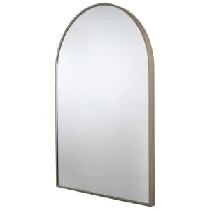 Croydex Arched Framed Mirror Brass Effect - 700 x 500mm 2