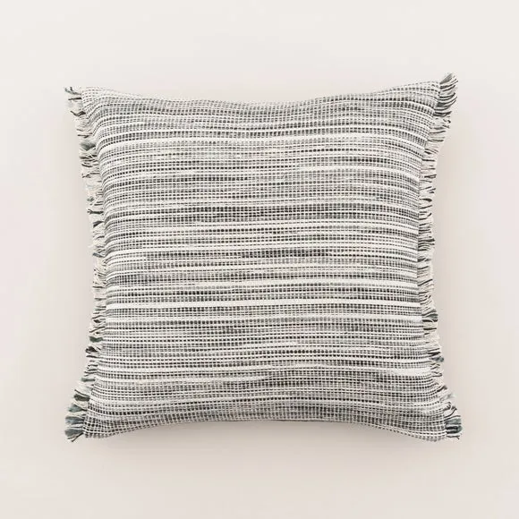 Ava Fringe Cotton Square Cushion 3