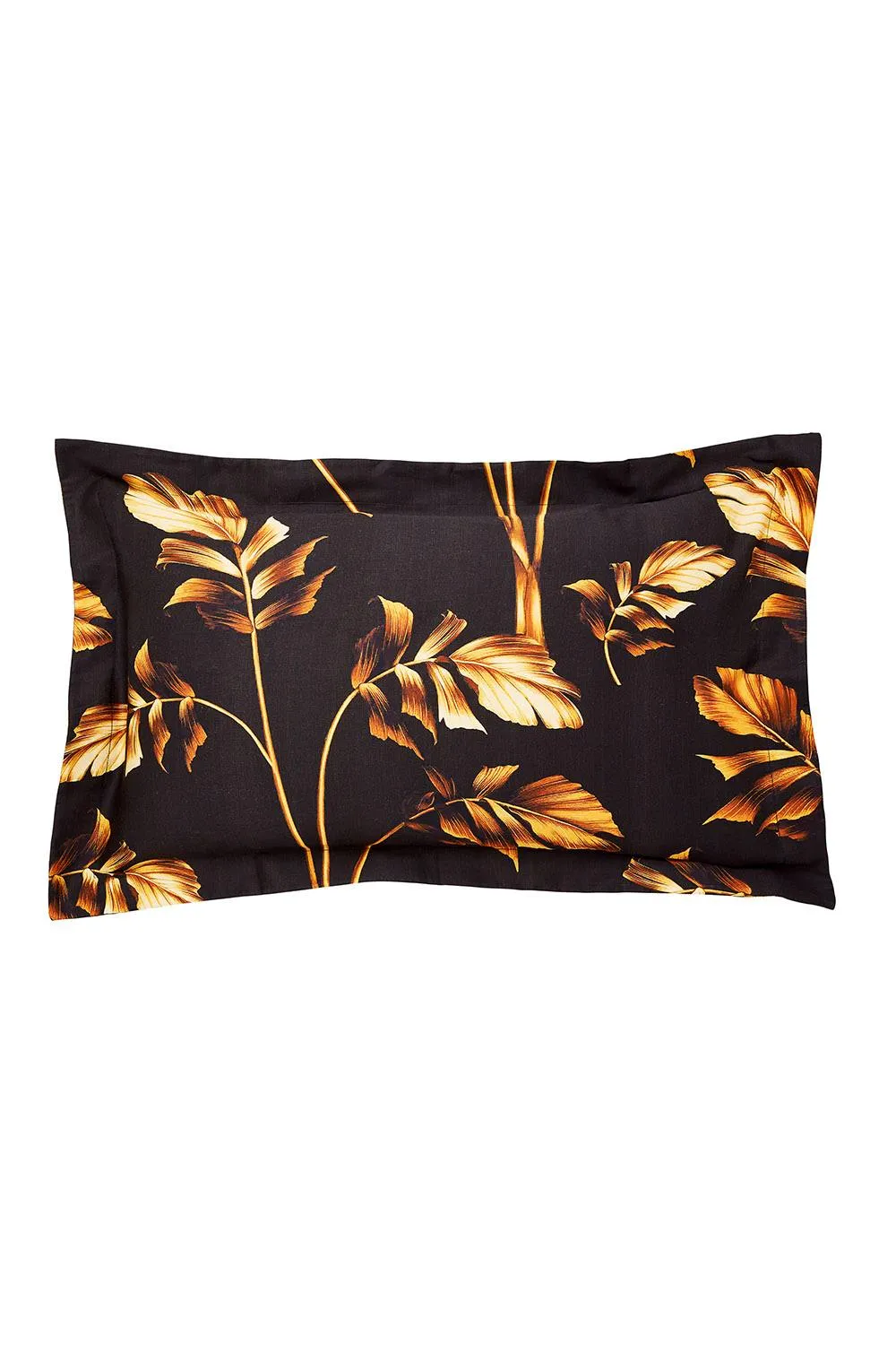 Ted Baker 'Gilded Floral' Cotton Duvet Cover Set in Black 4