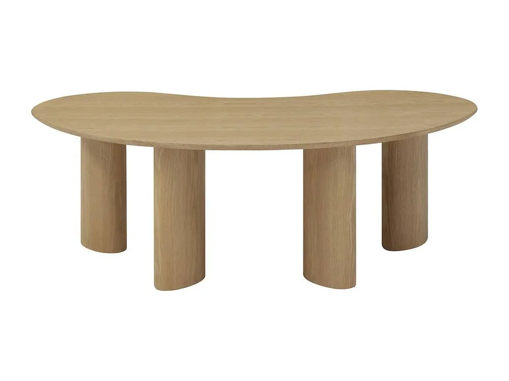 Vente-unique Ash Veneer Coffee Table - Light Natural- CALYNOR in Light Oak 5