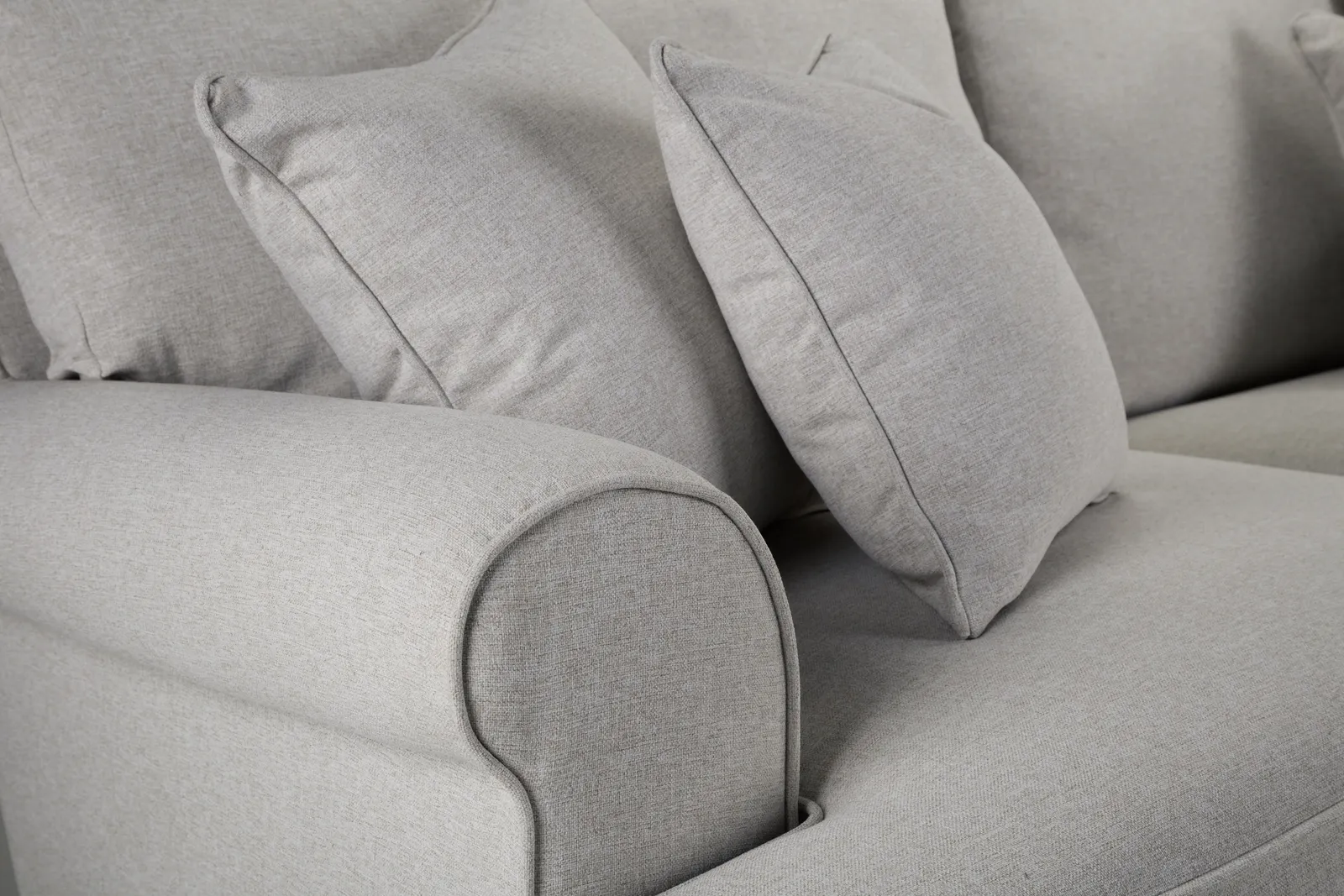The Great Sofa Company Margot Small Sofa Faro Ashen in Grey 5