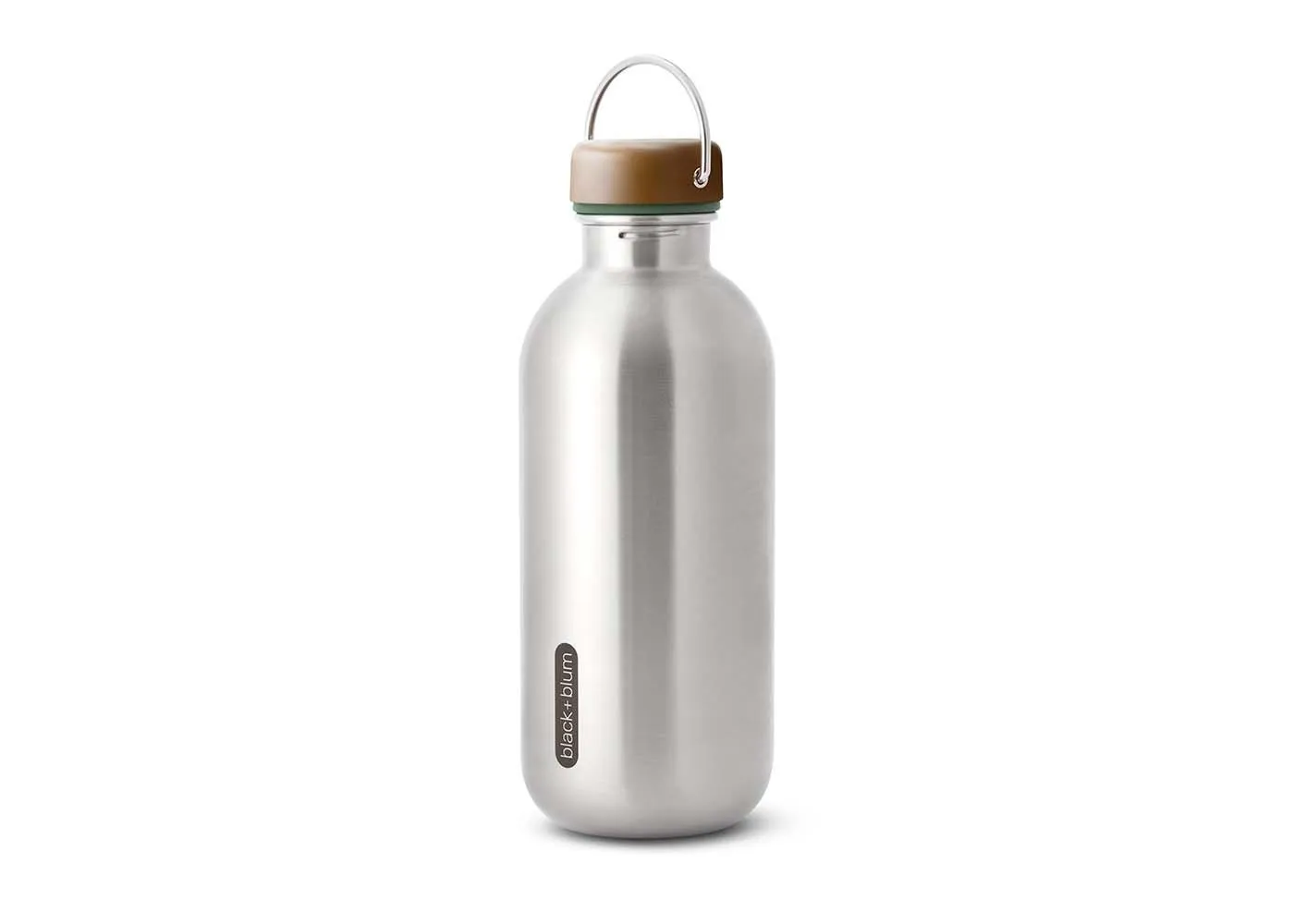 Black+Blum Steel Single Wall Water Bottle 500ml Olive