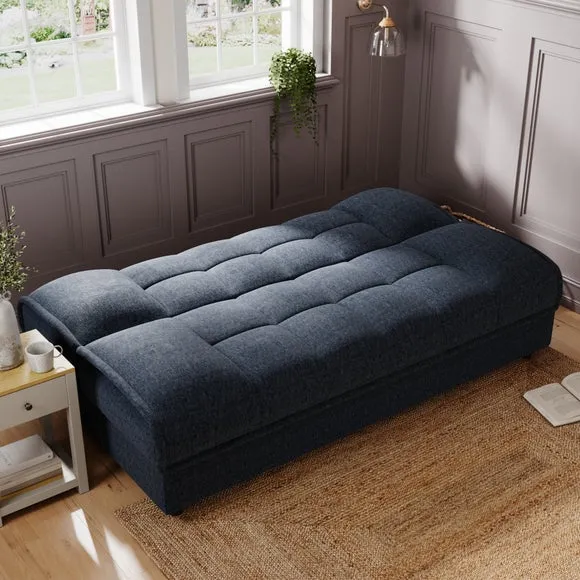 Emery Squish Soft Chenille Clic Clac Storage Sofa Bed 3