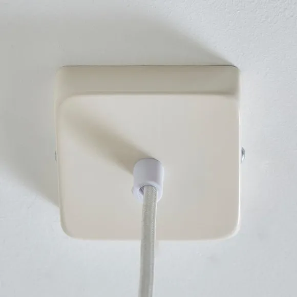 Roe Square Plate Adjustable Flex Ceiling Light Cable 2