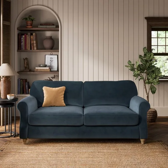 Millie Velvet 2 Seater Sofa Bed 2