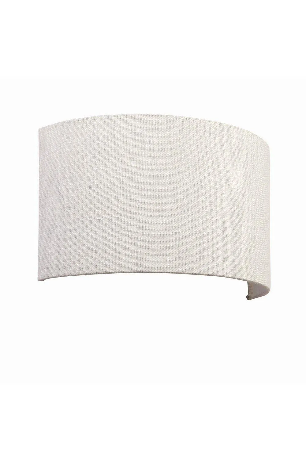 Netlighting Obi 1 Light Up & Down Wall Light Vintage White Linen Polyester Cotton E27 5