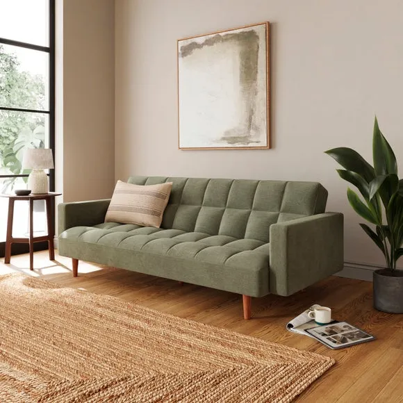 Waffle Chenille Clic Clac Sofa Bed