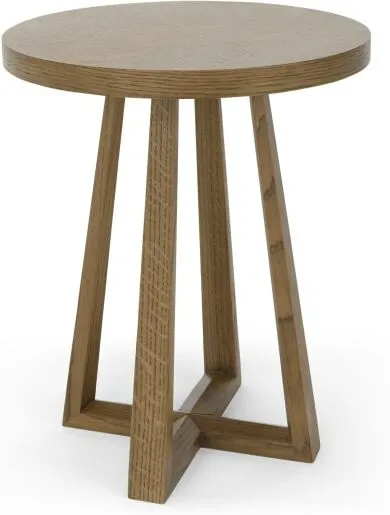 Belgrave Side Table, Dark Stained Oak