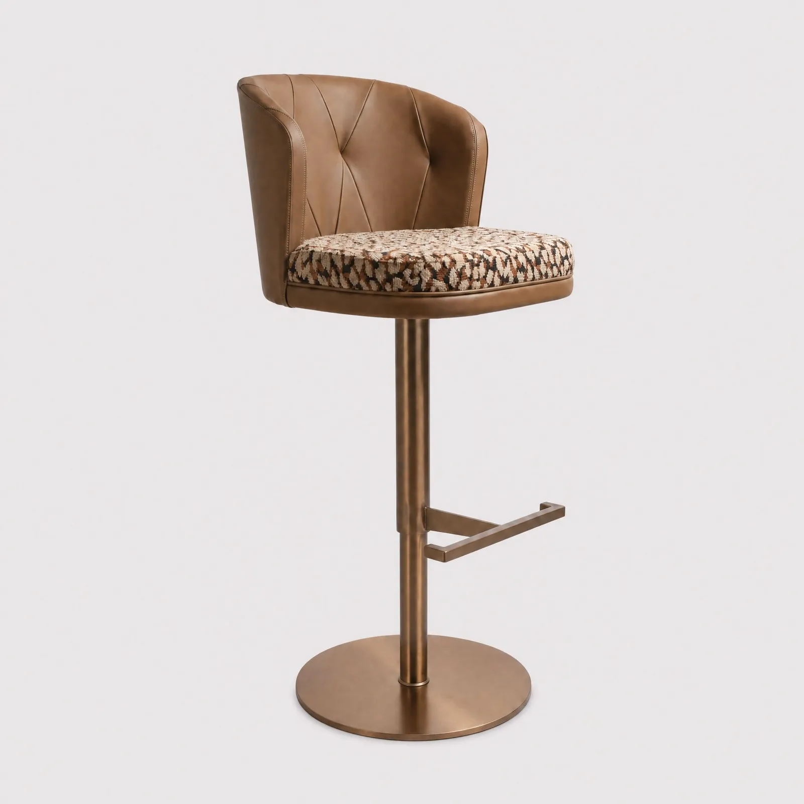 Halcott Bar-Stool, Brown | Barker & Stonehouse 2