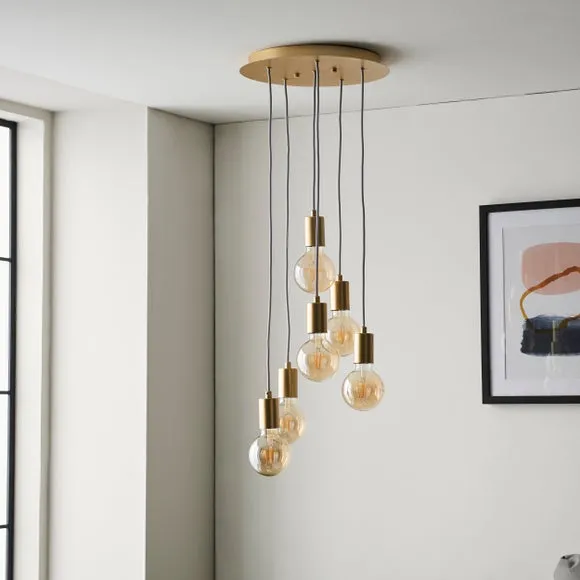 Vogue Ryker 6 Light Cluster Ceiling Light 2
