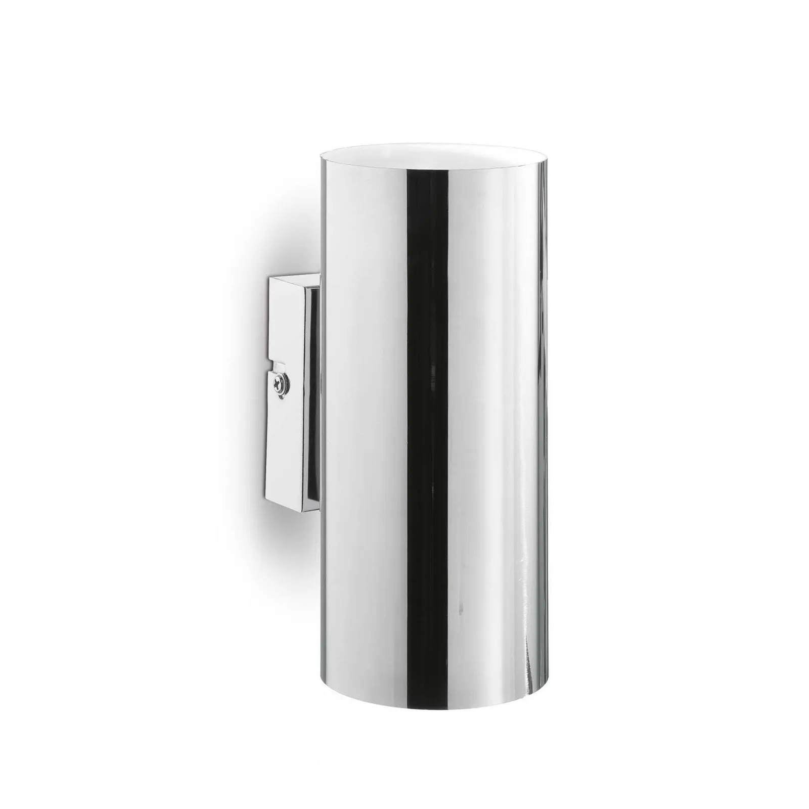 Netlighting Hot 2 Light Up & Down Wall Light Chrome GU10 in Grey