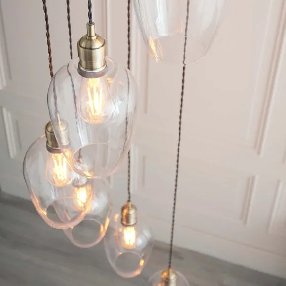 Vogue Sturt 7 Light Adjustable Cascade Pendant Light 2