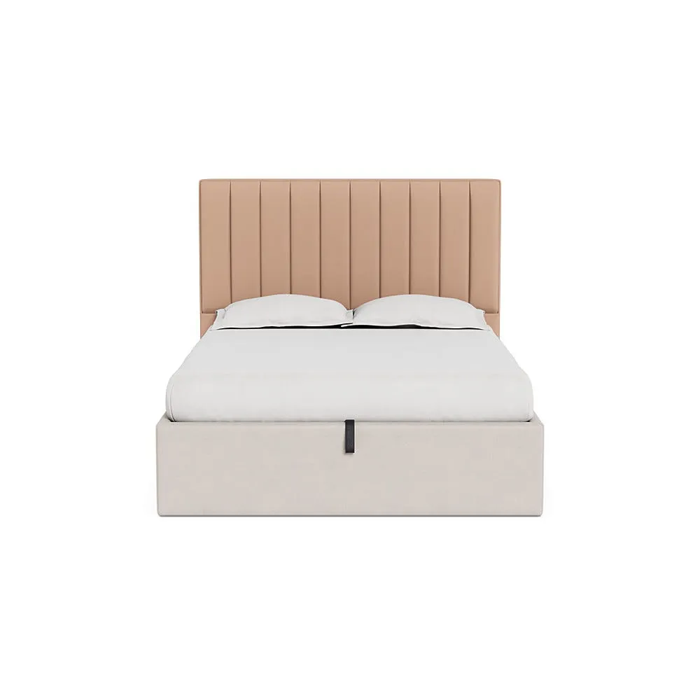 Heal's Retta Headboard King Capelo Linen-Cotton Rosedale 1