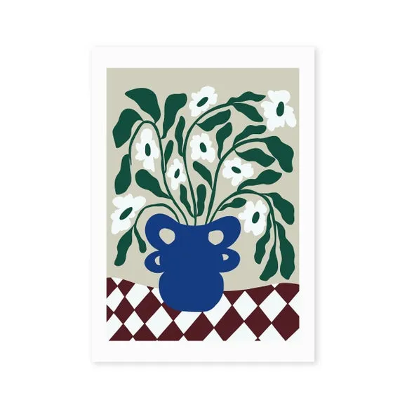 East End Prints Greenery In A Vase Print 2