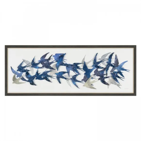 Flock Together Framed Print 3