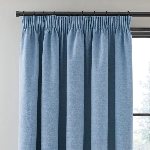 Zodiac Blackout Pencil Pleat Curtains