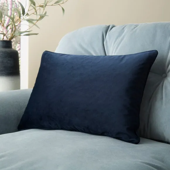 Recycled Velour Rectangle Cushion Cover 1