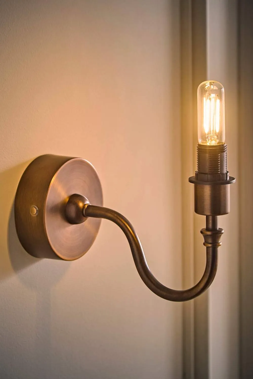 ValueLights Lowe Pair Metal Portable Rechargeable Wall Light Base Only in Bronze 3