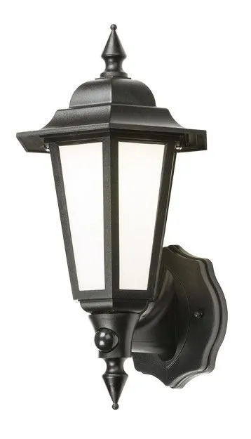 Netlighting LED Wall Lantern with PIR 230V IP54 in Black