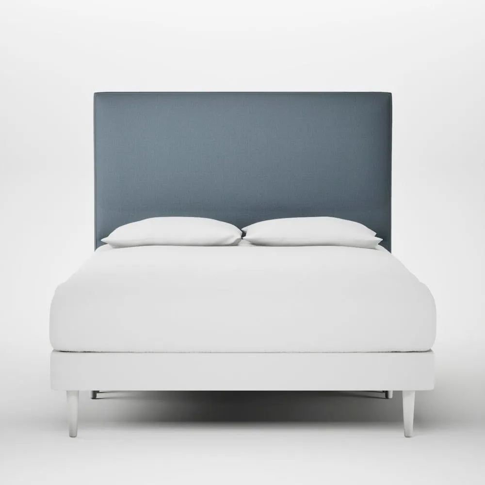 Heal's Newman Headboard King Smart Cotton Linen Celestial 1