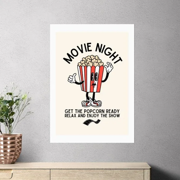 East End Prints Movie Night Popcorn by Mother & Sun Studio 1