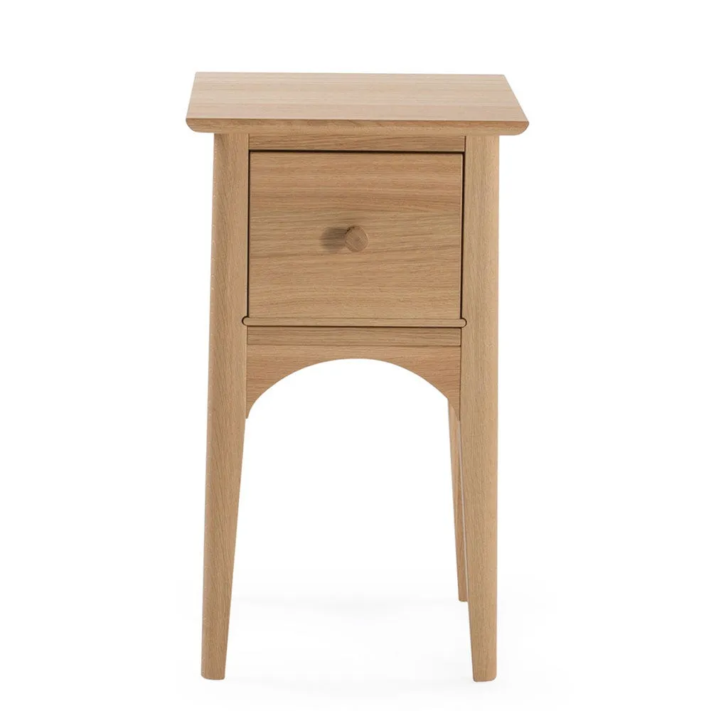 Heal's Blythe Compact Bedside Table Oak 2