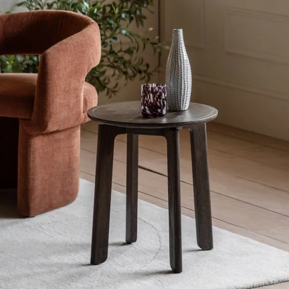 Return - Cedar & Sage Hanley Parquet Side Table