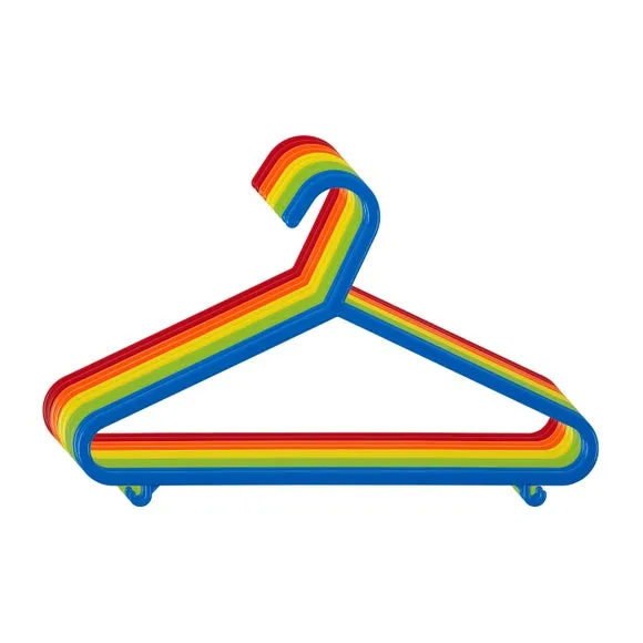 Set of 10 Kids Plastic Hangers 2