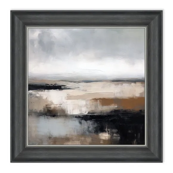 Grey Horizons II Framed Print 2