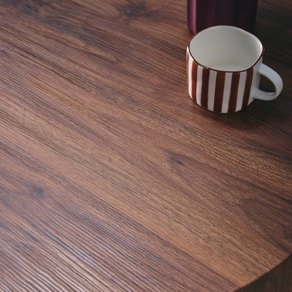 sweeek Round coffee table in Dark Brown 5