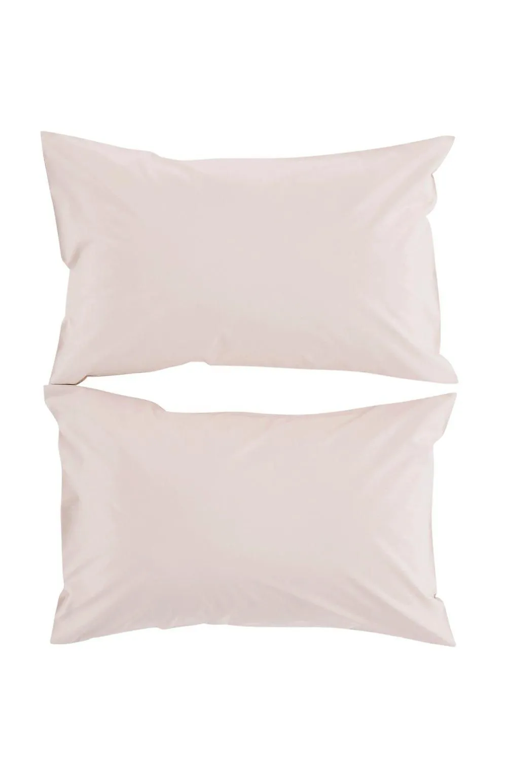 CHRISTY Pure Cotton Percale Standard Pillowcase Pair in Pink 1