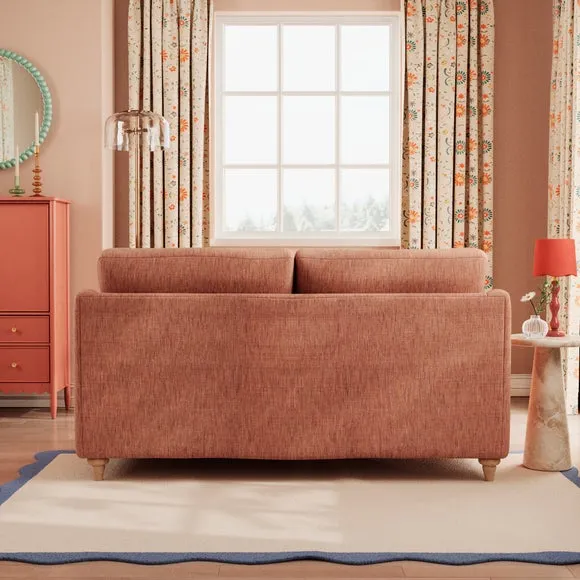 Hattie Slub Faux Linen 2 Seater Sofa 3