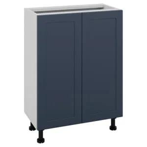 Wickes Winsford Navy Blue Slimline Depth Base Unit - 500mm