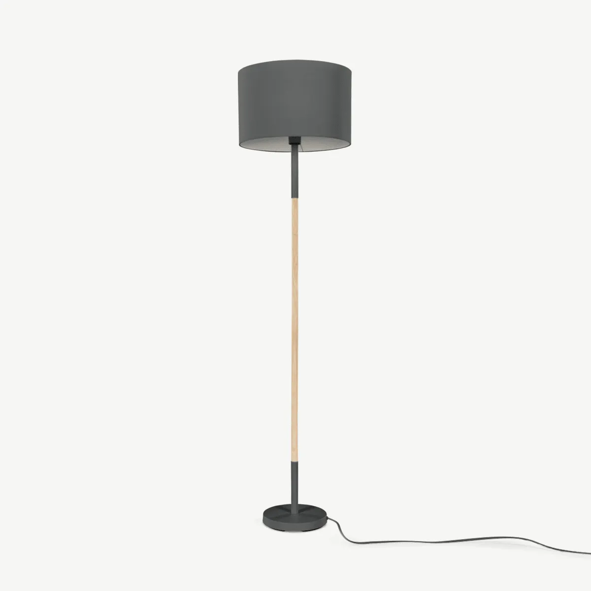 Kyle Floor Lamp, Charcoal