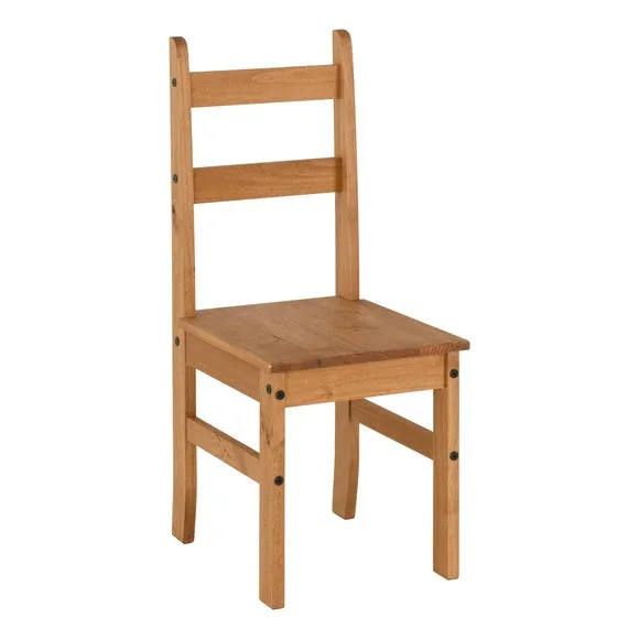 Corona 4 Seater Rectangular Dining Table with 4 Chairs, Pine 5