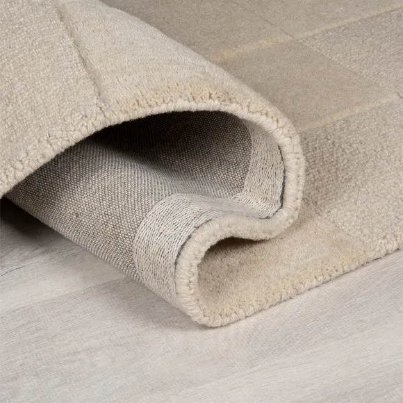 Checkerboard Wool Rug 5