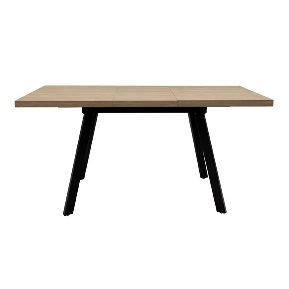 Dalton 4-6 Seater Small Extendable Dining Table, Brown 2