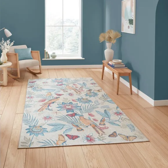 Catherine Lansfield Amaya Birds Rug 1