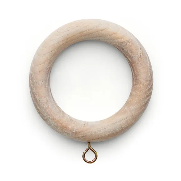 Pack of 6 Ashwood Curtain Rings 1
