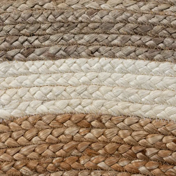 Elements Natural Jute Border Round Rug 4