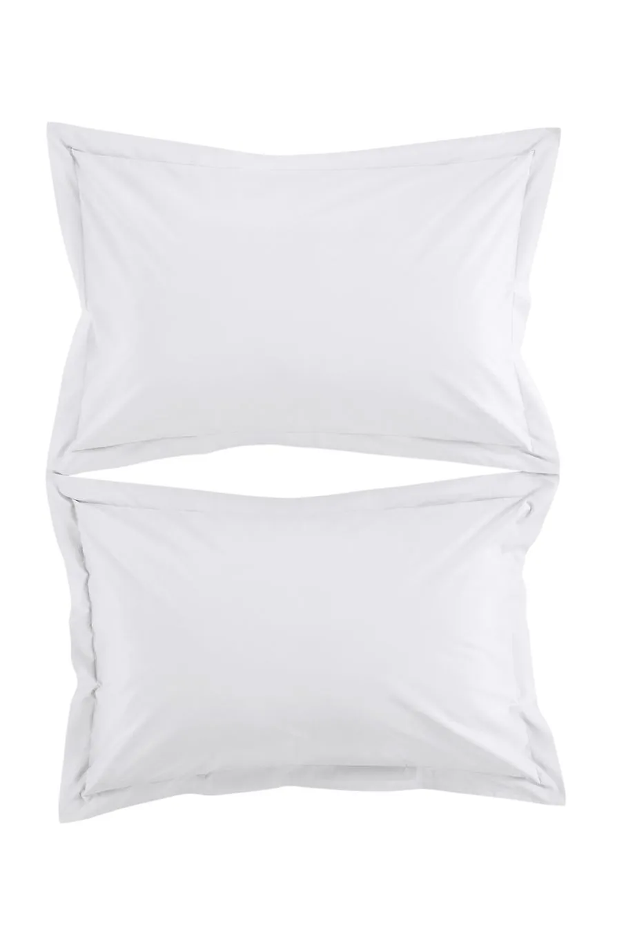 CHRISTY Pure Cotton Percale Oxford Pillowcase Pair in White 3
